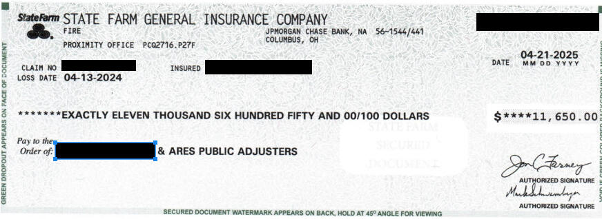 Monthly Rent Check