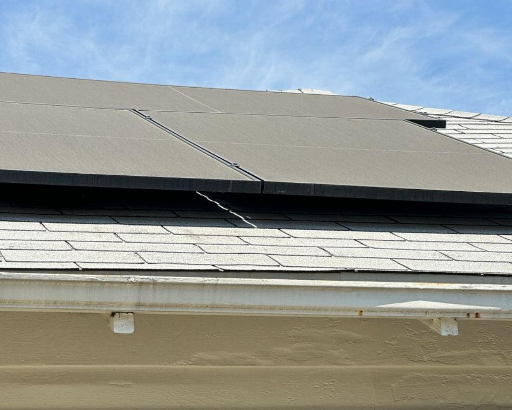 Contaminated Solar Panels