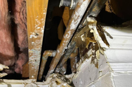 Ceiling Pipe Burst (Water Damage) Settled $115,406.37