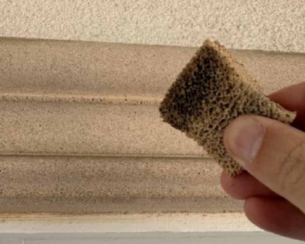 Exterior Chemical Sponge Test