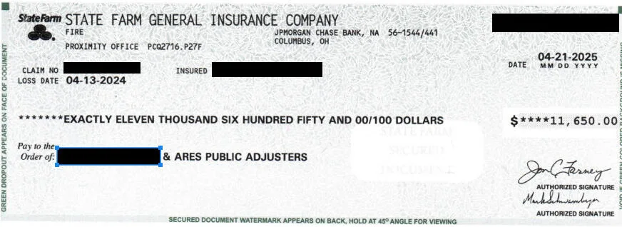 Monthly Rent Check